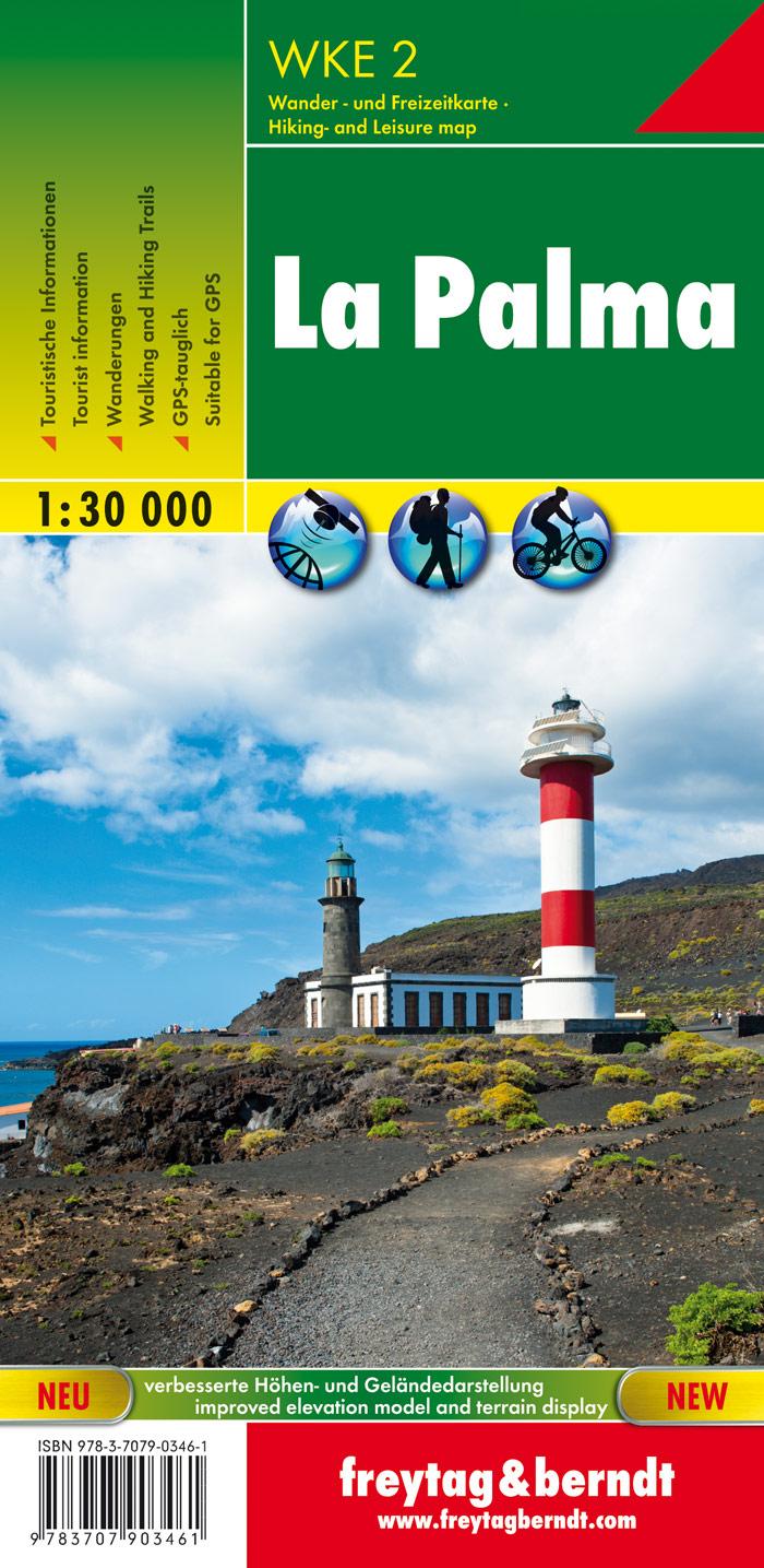 La Palma 1 : 30 000. Wander- und Freizeitkarte