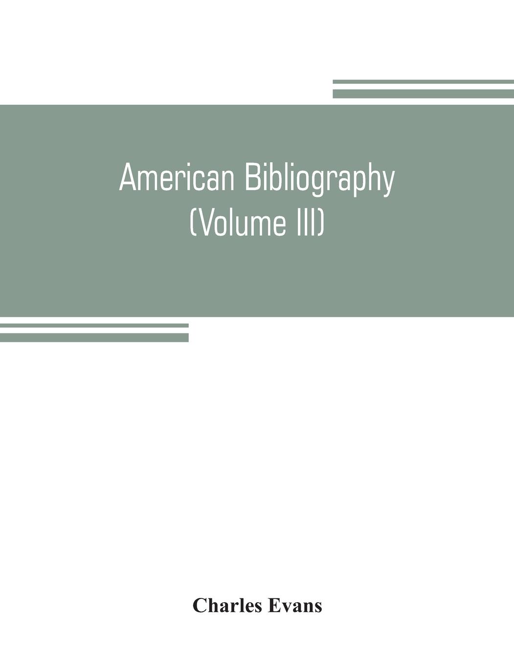 American bibliography