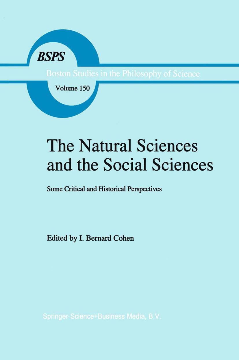 The Natural Sciences and the Social Sciences