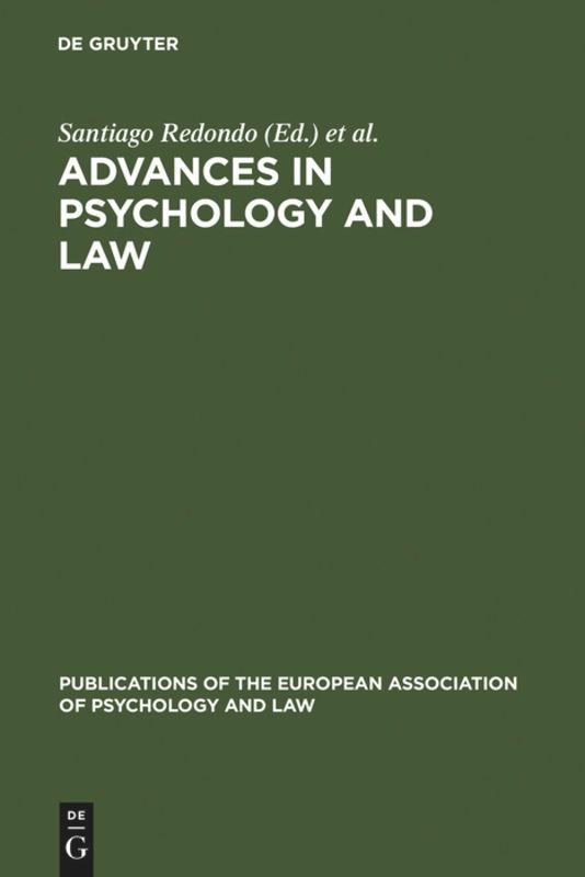 Advances in Psychology and Law