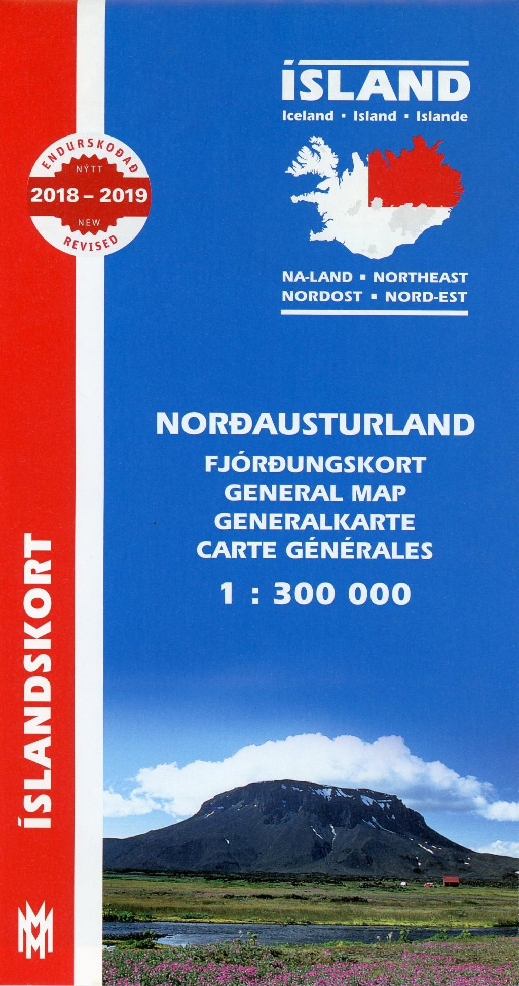 Island Nordost 1 : 300 000