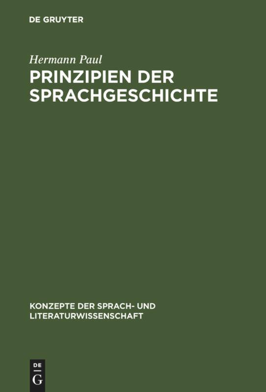 Prinzipien der Sprachgeschichte