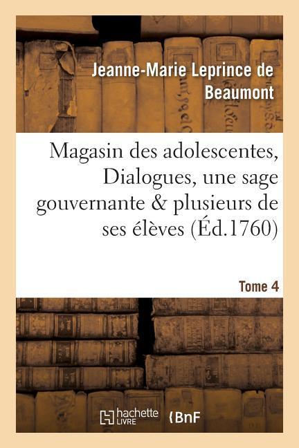 Magasin Des Adolescentes Tome 4