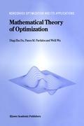 Mathematical Theory of Optimization