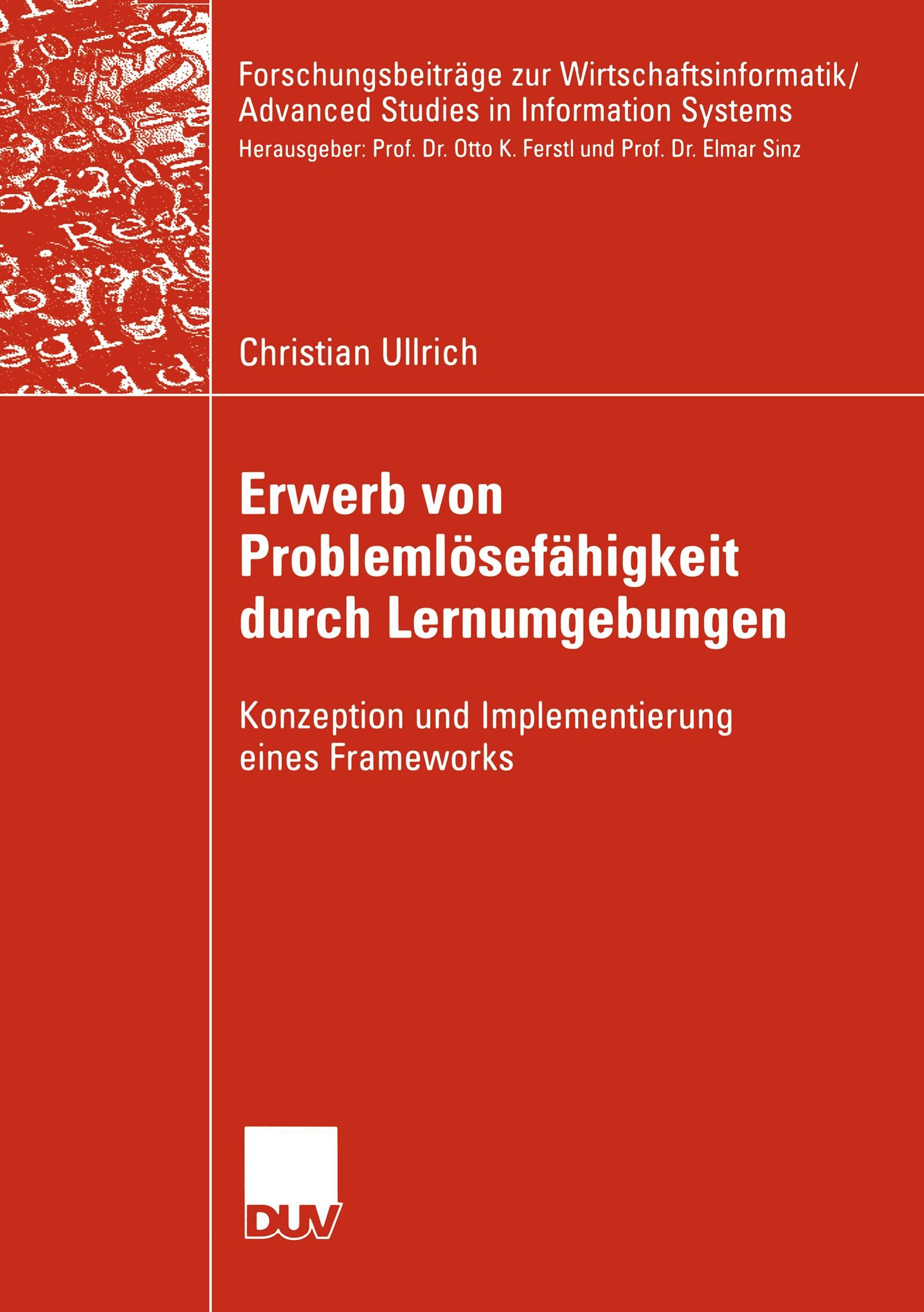 Erwerb von Problemlösefähigkeit durch Lernumgebungen