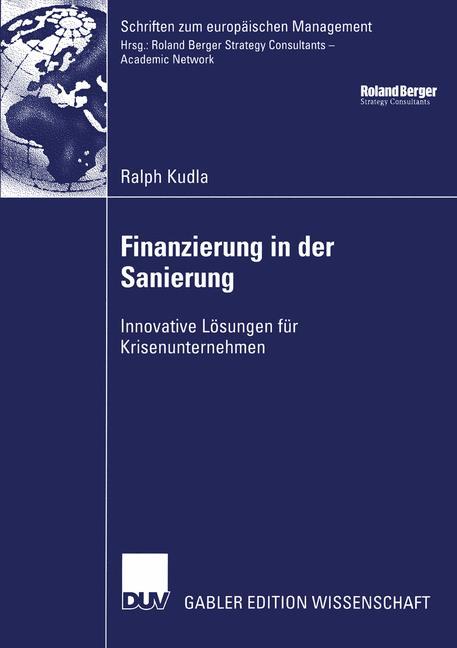 Finanzierung in der Sanierung