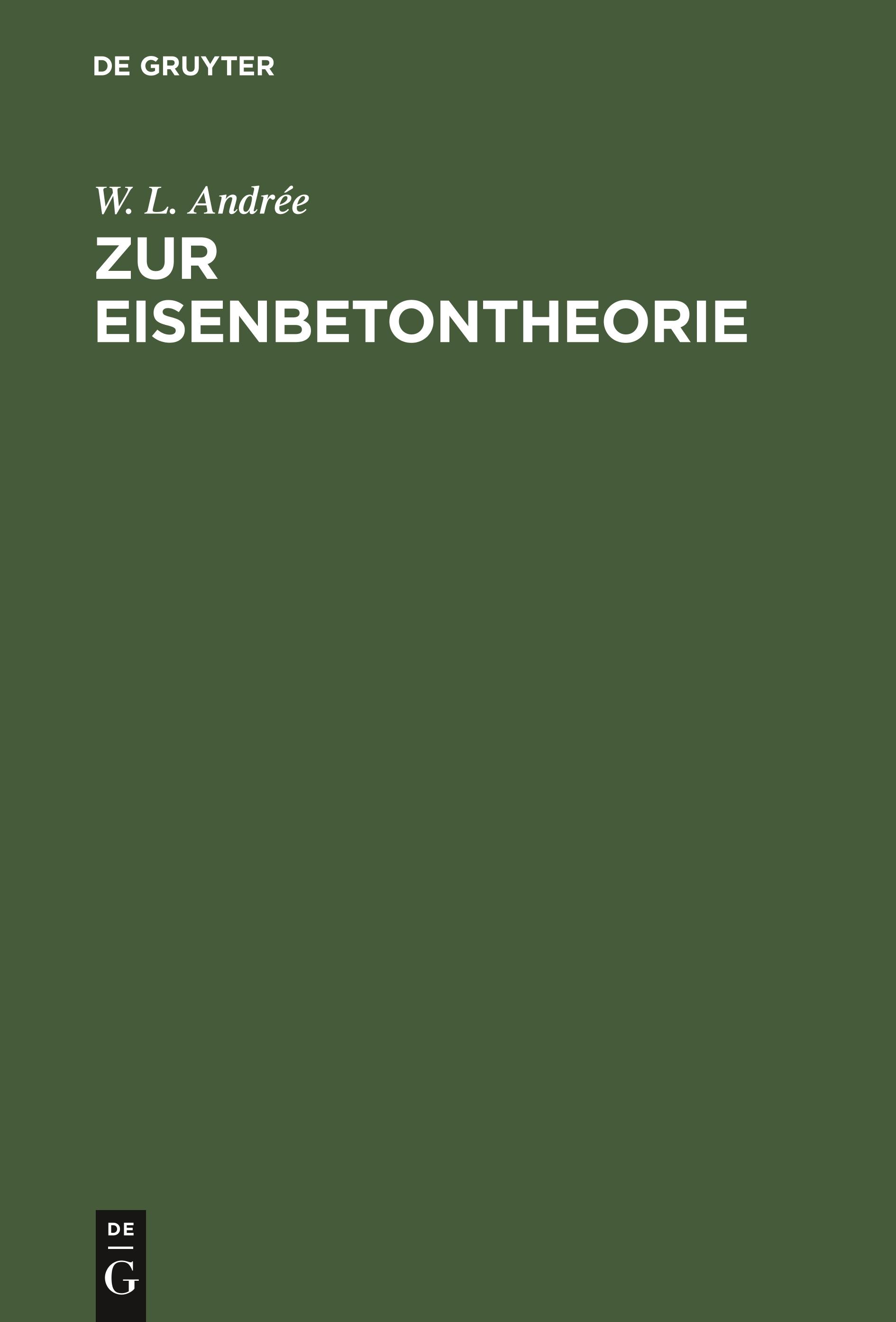 Zur Eisenbetontheorie