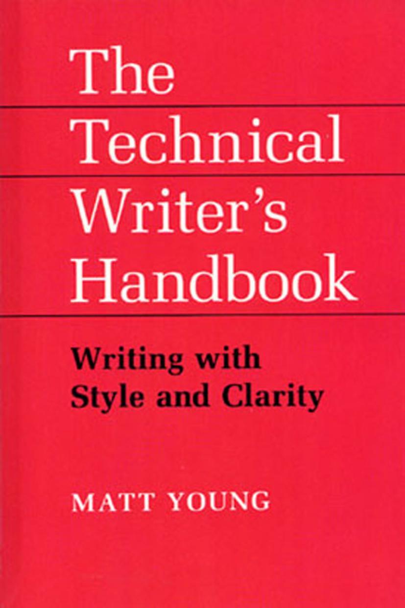 The Technical Writer's Handbook