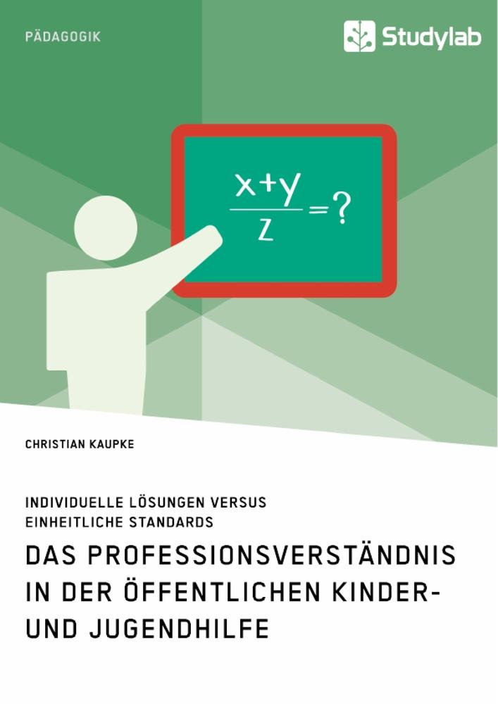 Das Professionsverständnis in der öffentlichen Kinder- und Jugendhilfe. Individuelle Lösungen versus einheitliche Standards