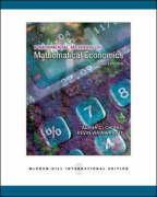 Fundamental Methods of Mathematical Economics