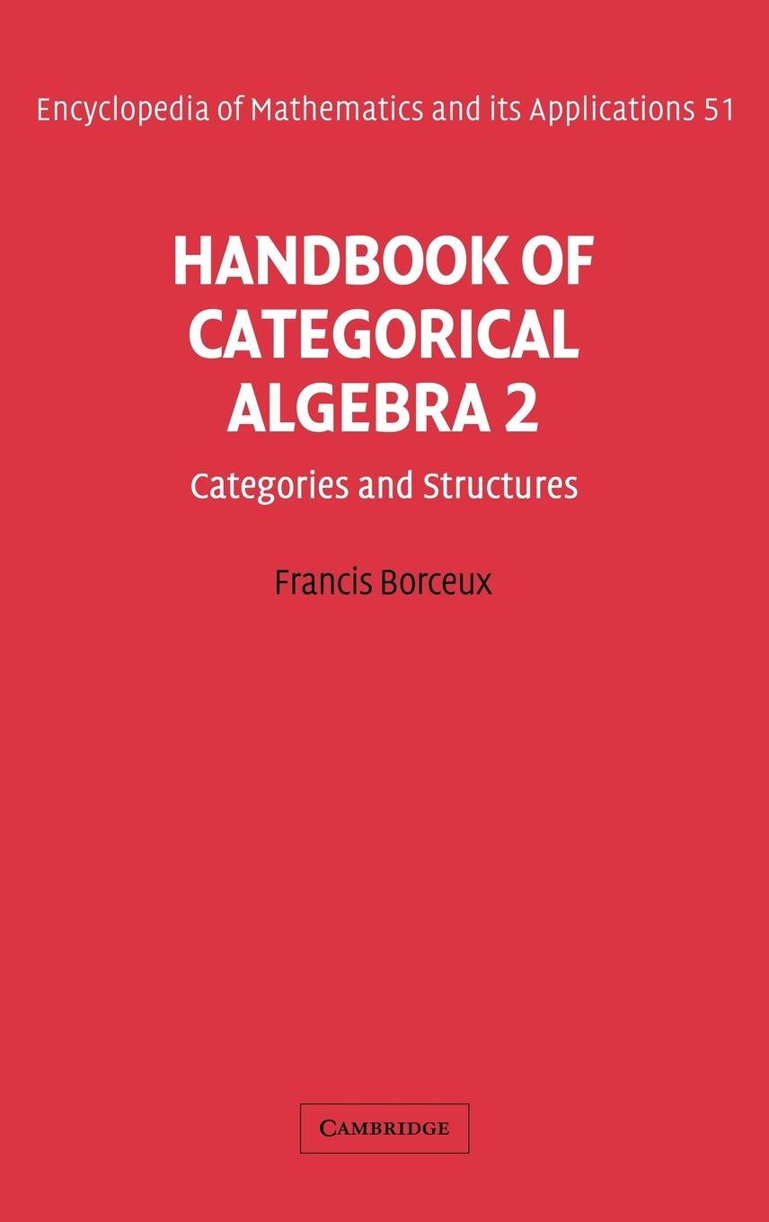 Handbook of Categorical Algebra