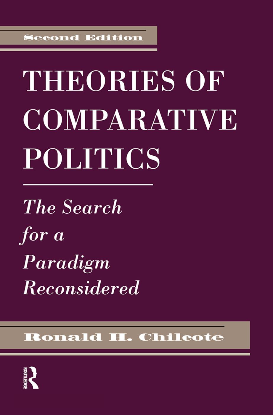 Theories of Comparative Politics