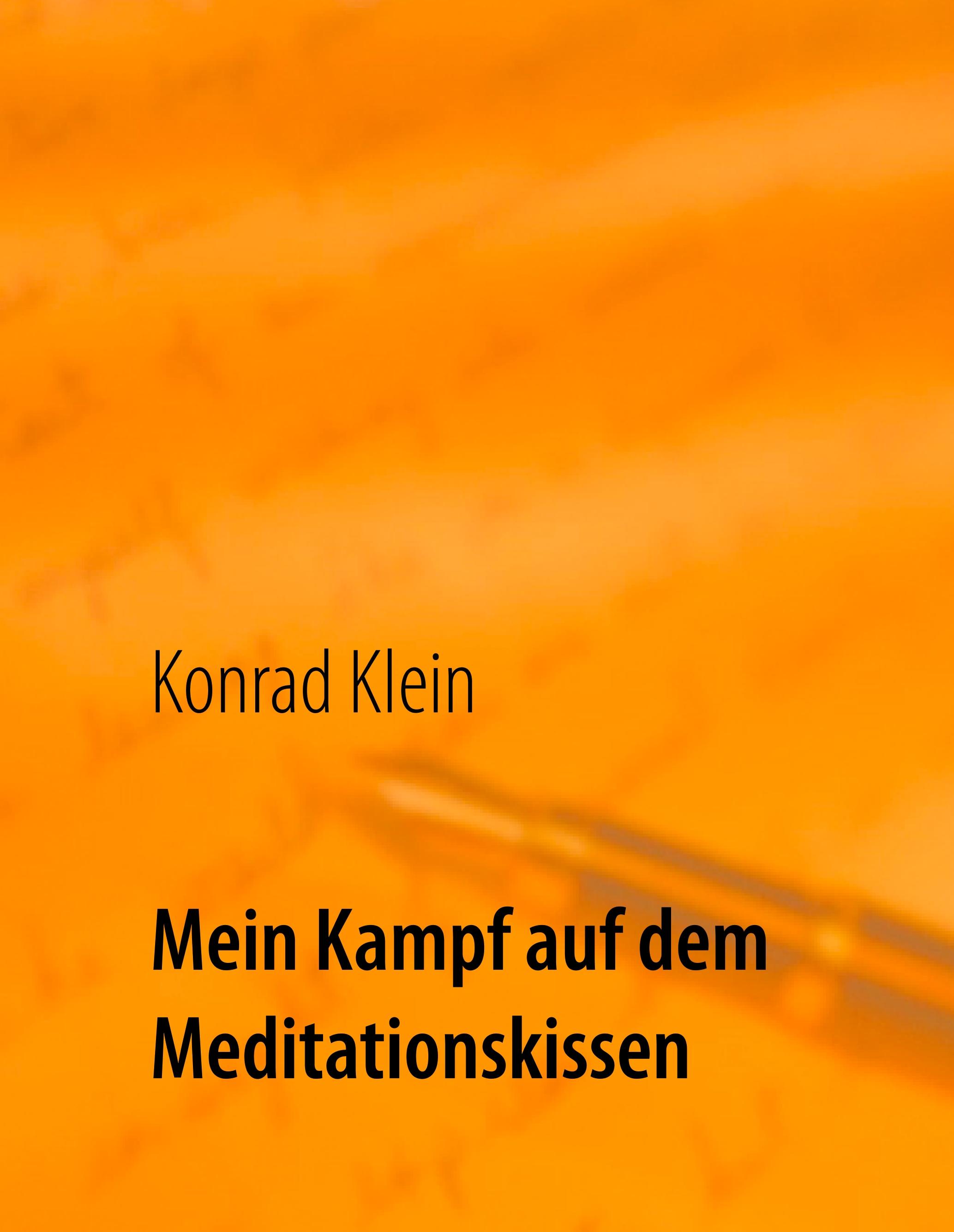 Mein Kampf auf dem Meditationskissen