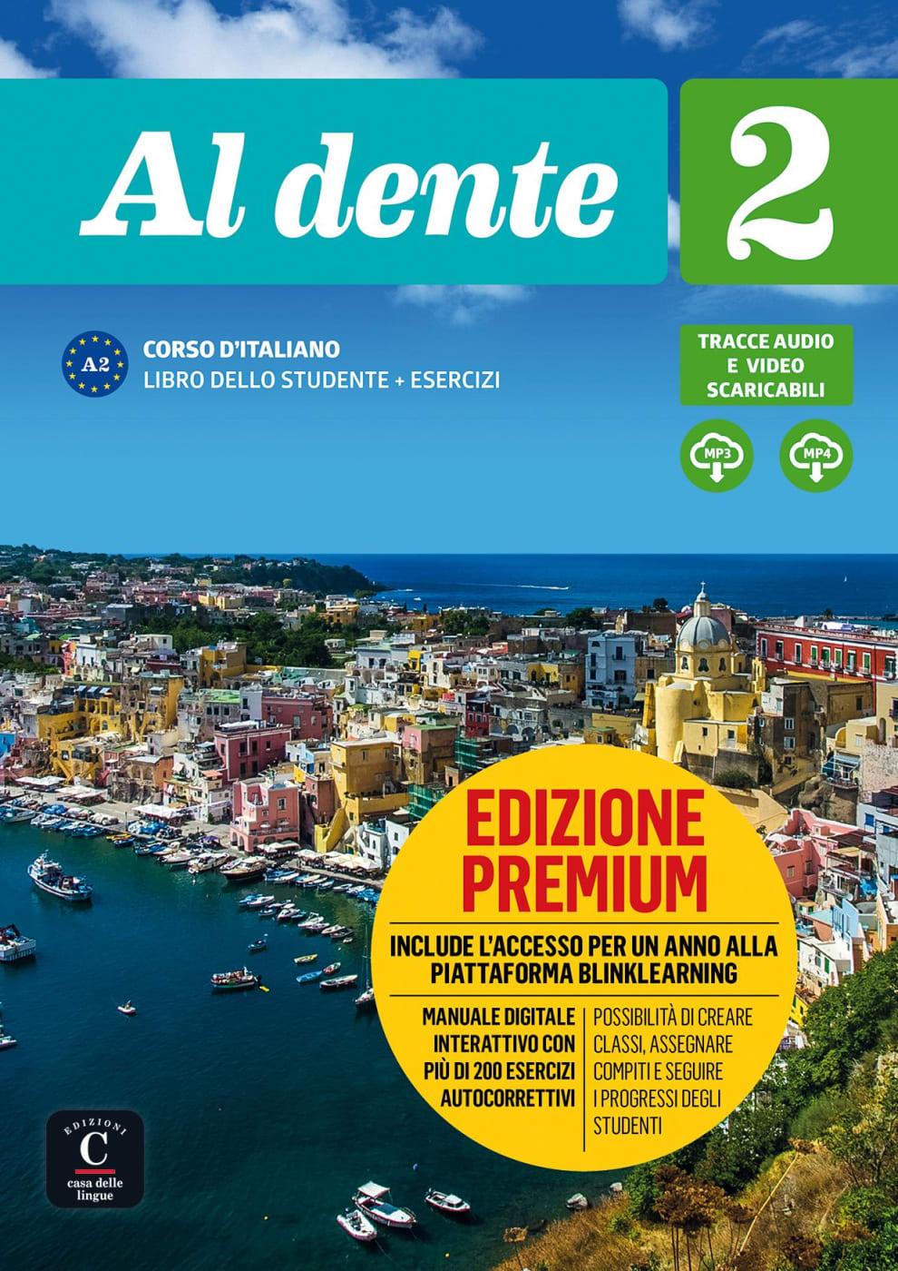 Al dente 2 (A2). Libro dello studente+ esercizi + CD + DVD + Premium