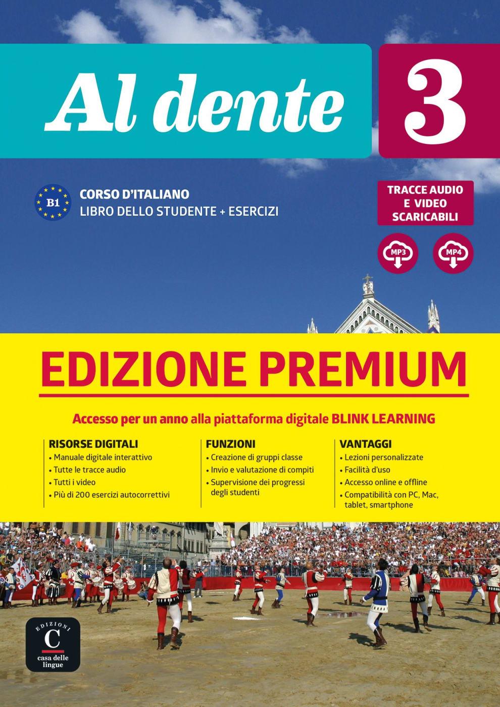 Al dente 3 (B1). Libro dello studente+ esercizi + CD + DVD + Premium