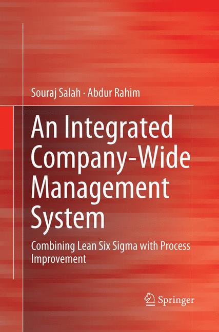 An Integrated Company-Wide Management System