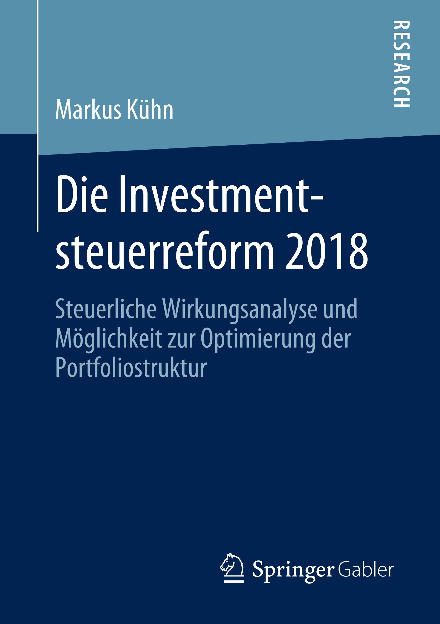 Die Investmentsteuerreform 2018