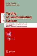 Testing of Communicating Systems