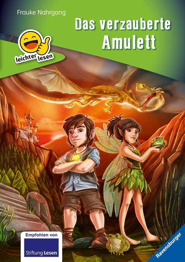 Erstleser - leichter lesen: Das verzauberte Amulett