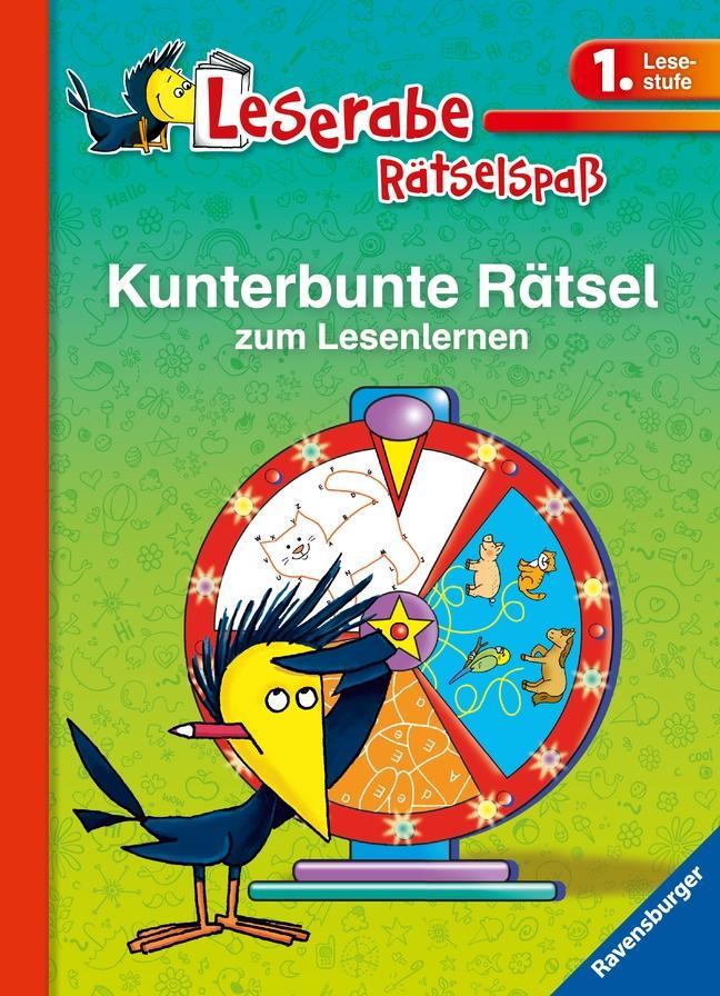 Leserabe: Kunterbunte Rätsel zum Lesenlernen (1. Lesestufe)