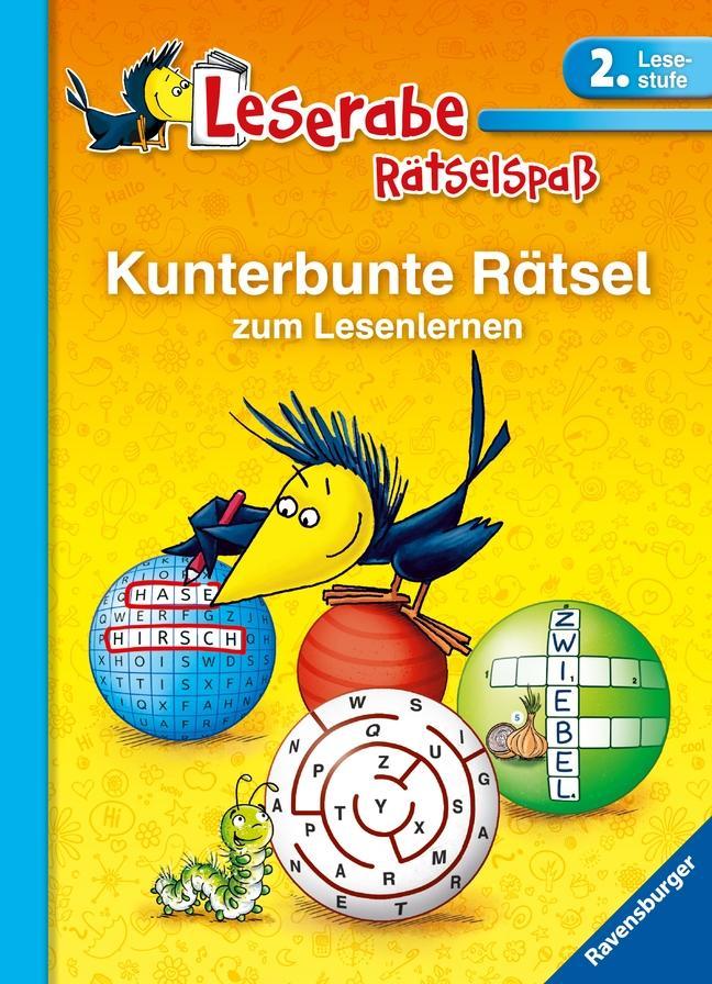 Kunterbunte Rätsel zum Lesenlernen (2. Lesestufe)