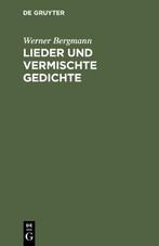 Lieder und vermischte Gedichte