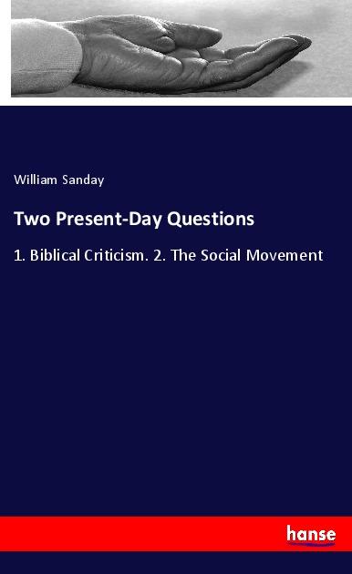 Two Present-Day Questions