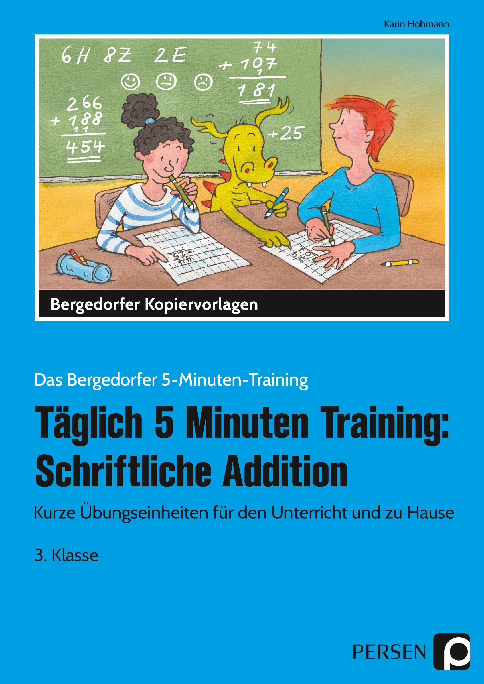 Täglich 5 Minuten Training: Schriftliche Addition