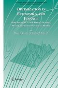 Optimization in Economics and Finance