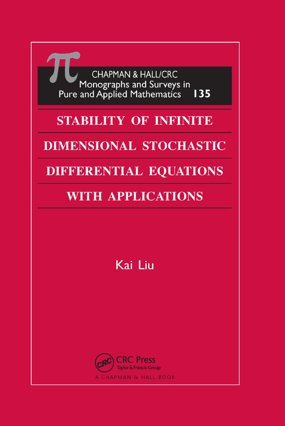 Stability of Infinite Dimensional Stochastic Differential Equations with Applications