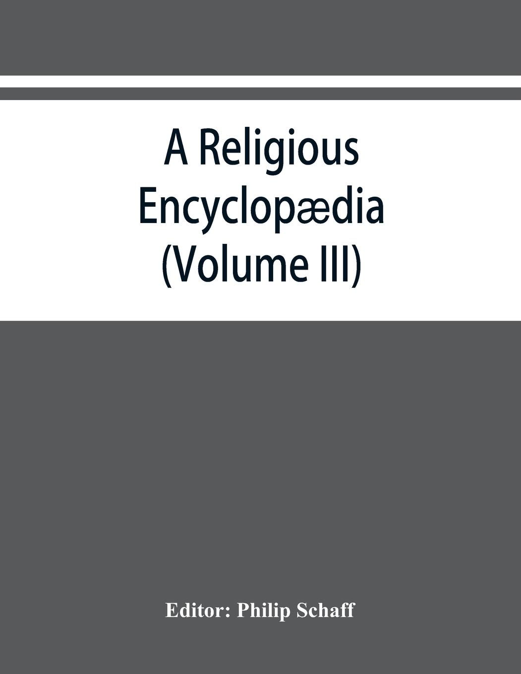 A religious encyclopædia