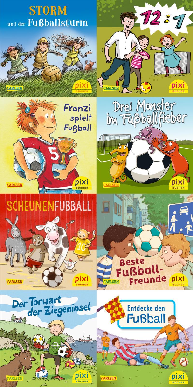 Pixi-8er-Set 267: Pixi spielt Fußball (8x1 Exemplar)