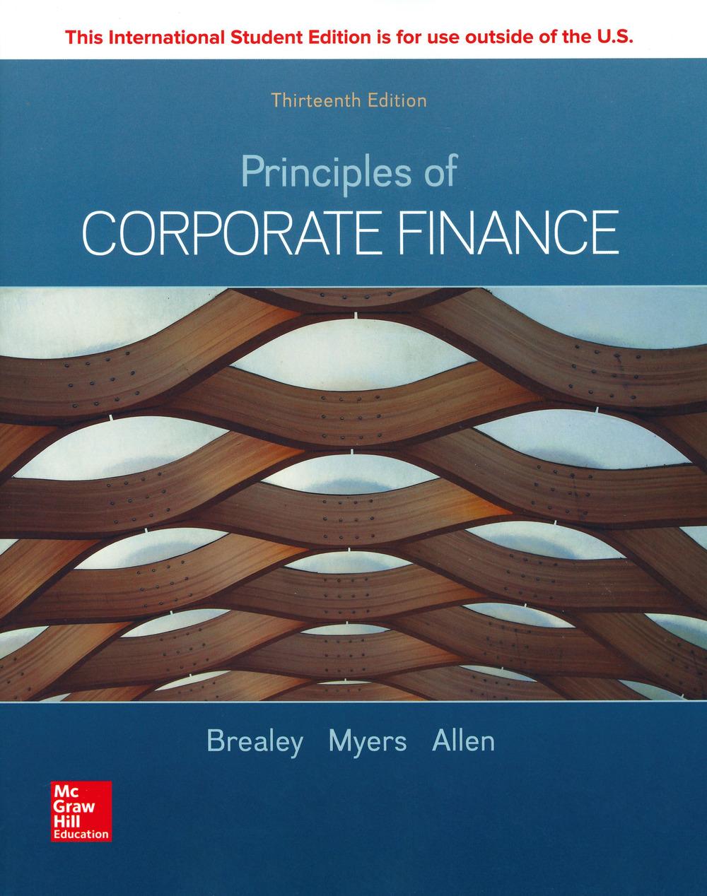 ISE Principles of Corporate Finance