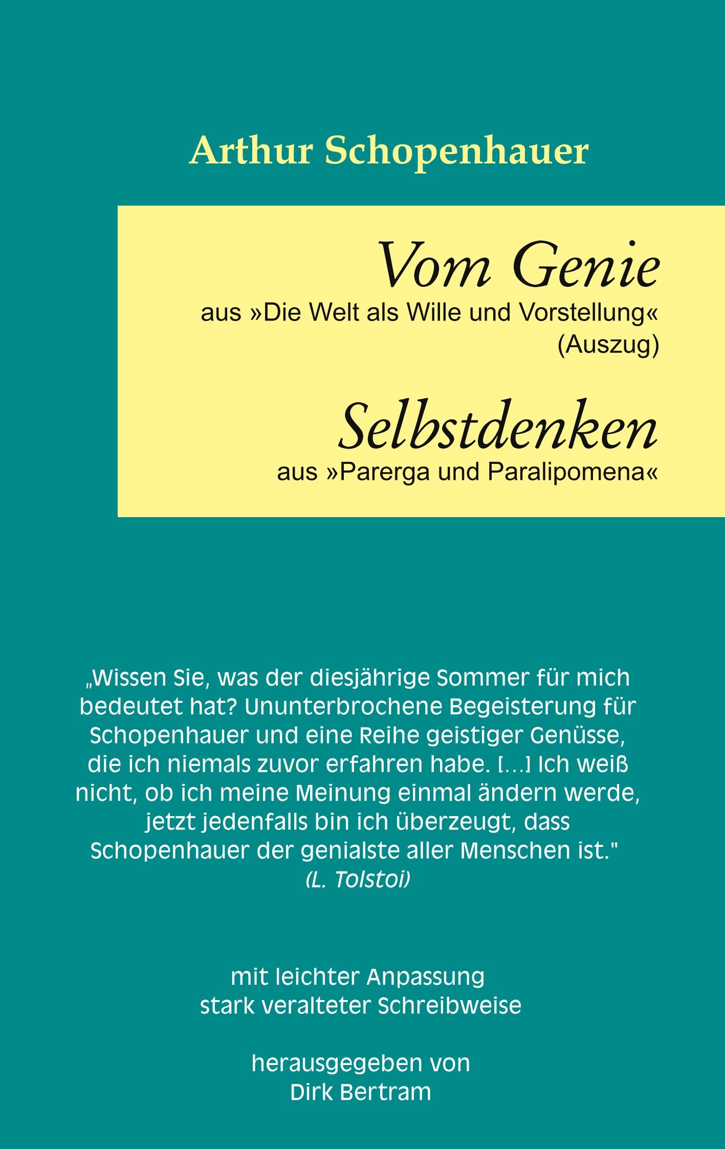 Vom Genie Selbstdenken