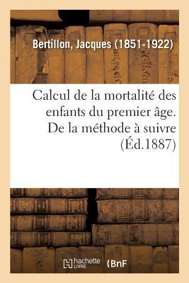 Calcul de la Mortalité Des Enfants Du Premier Âge. Méthode À Suivre Et Documents À Recueillir