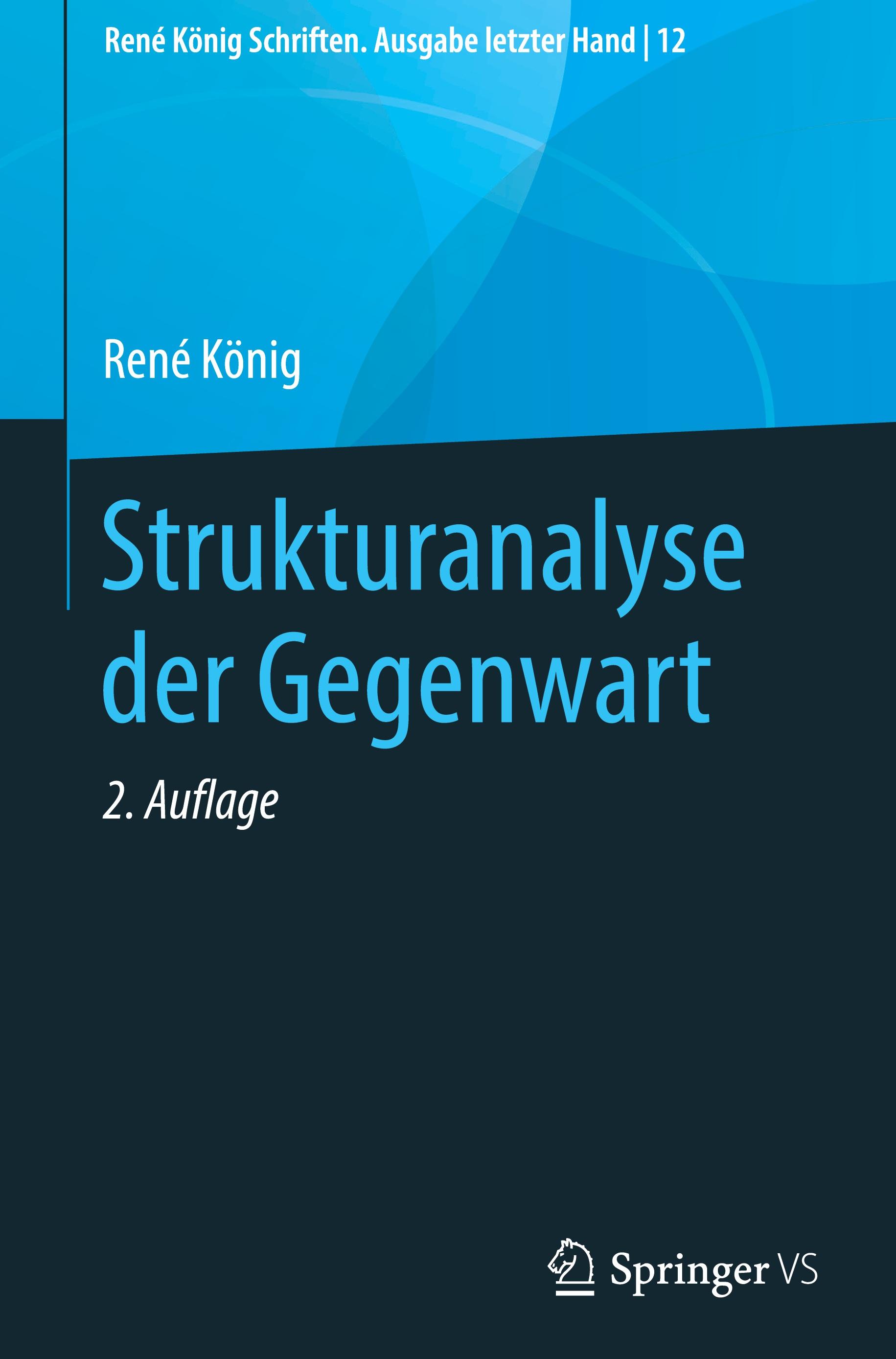 Strukturanalyse der Gegenwart