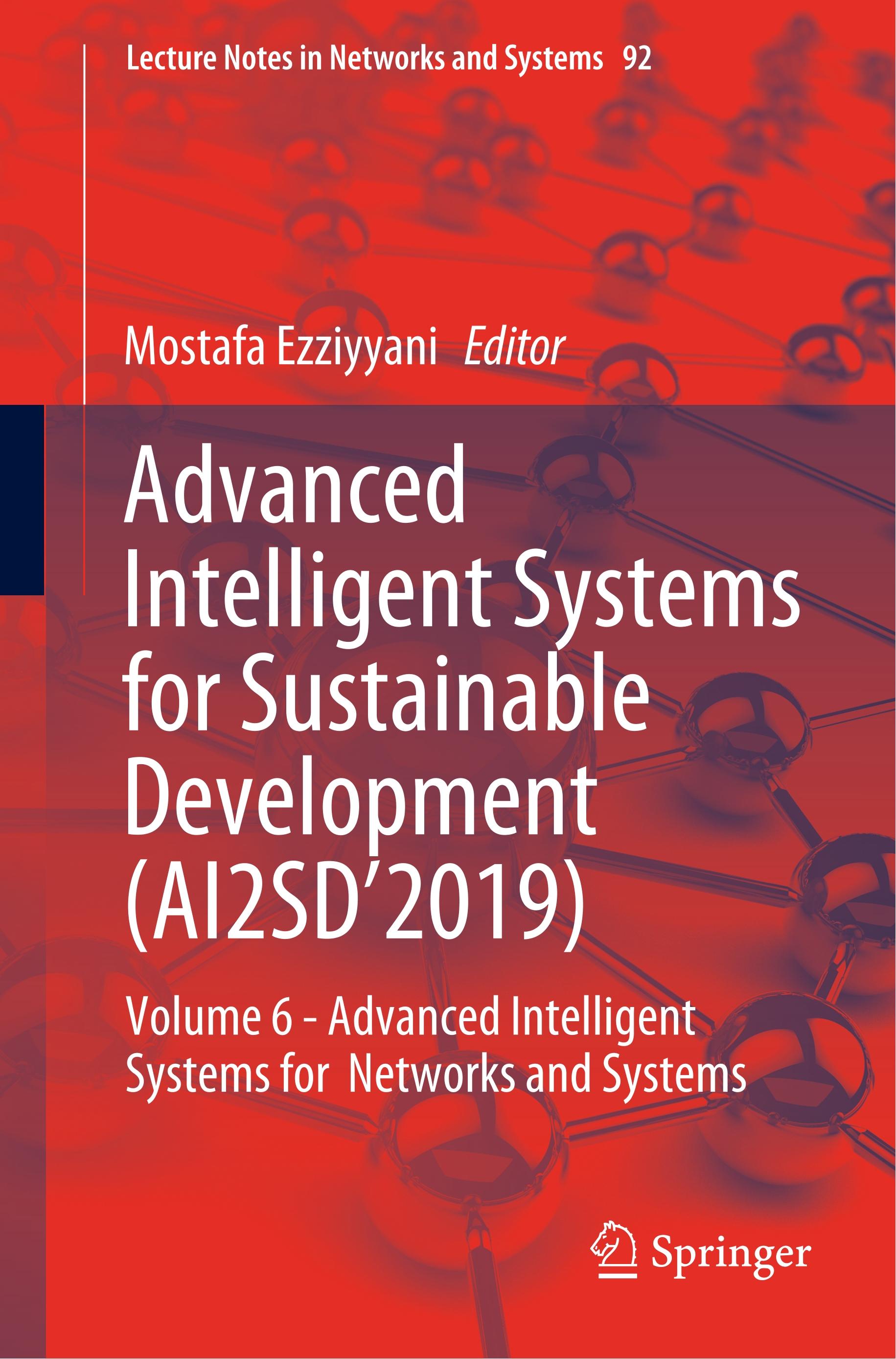 Advanced Intelligent Systems for Sustainable Development (AI2SD'2019)