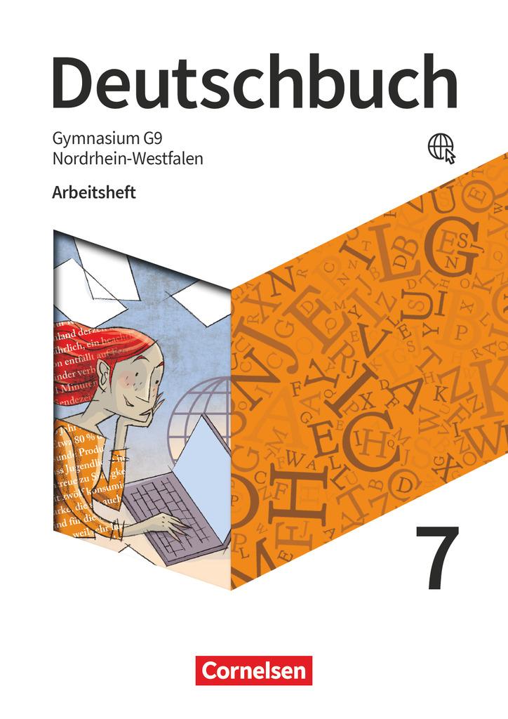 Deutschbuch Gymnasium 7. Schuljahr - Nordrhein-Westfalen -  Arbeitsheft mit Lösungen