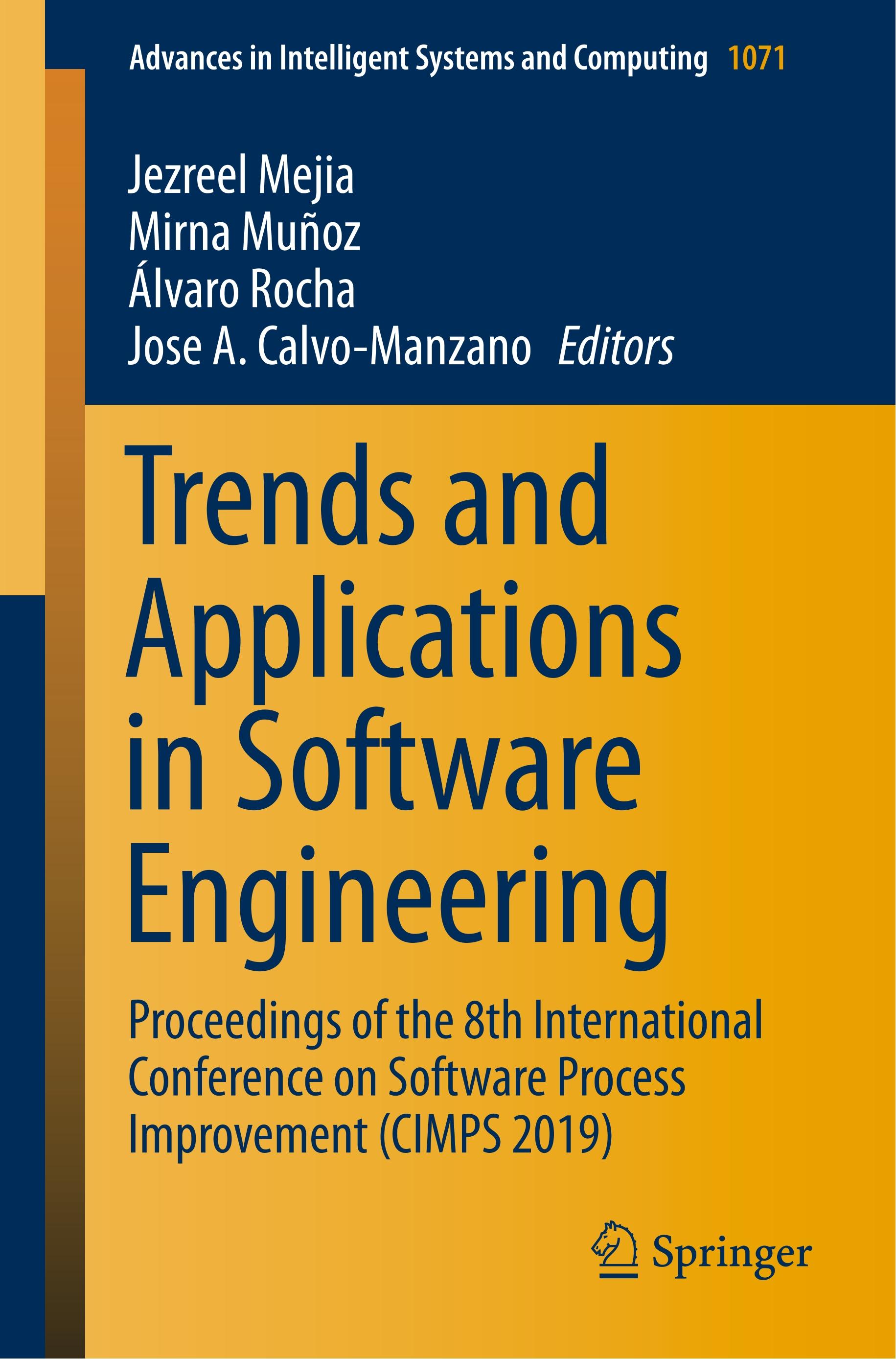 Trends and Applications in Software Engineering