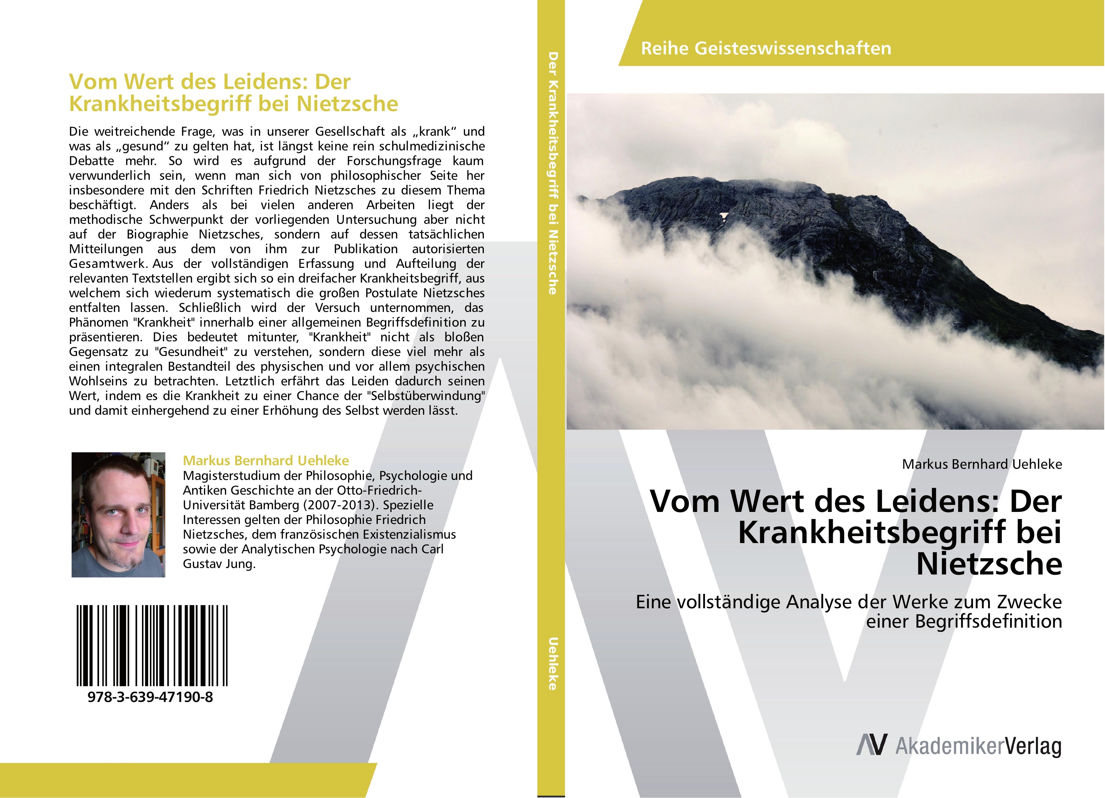 Vom Wert des Leidens: Der Krankheitsbegriff bei Nietzsche