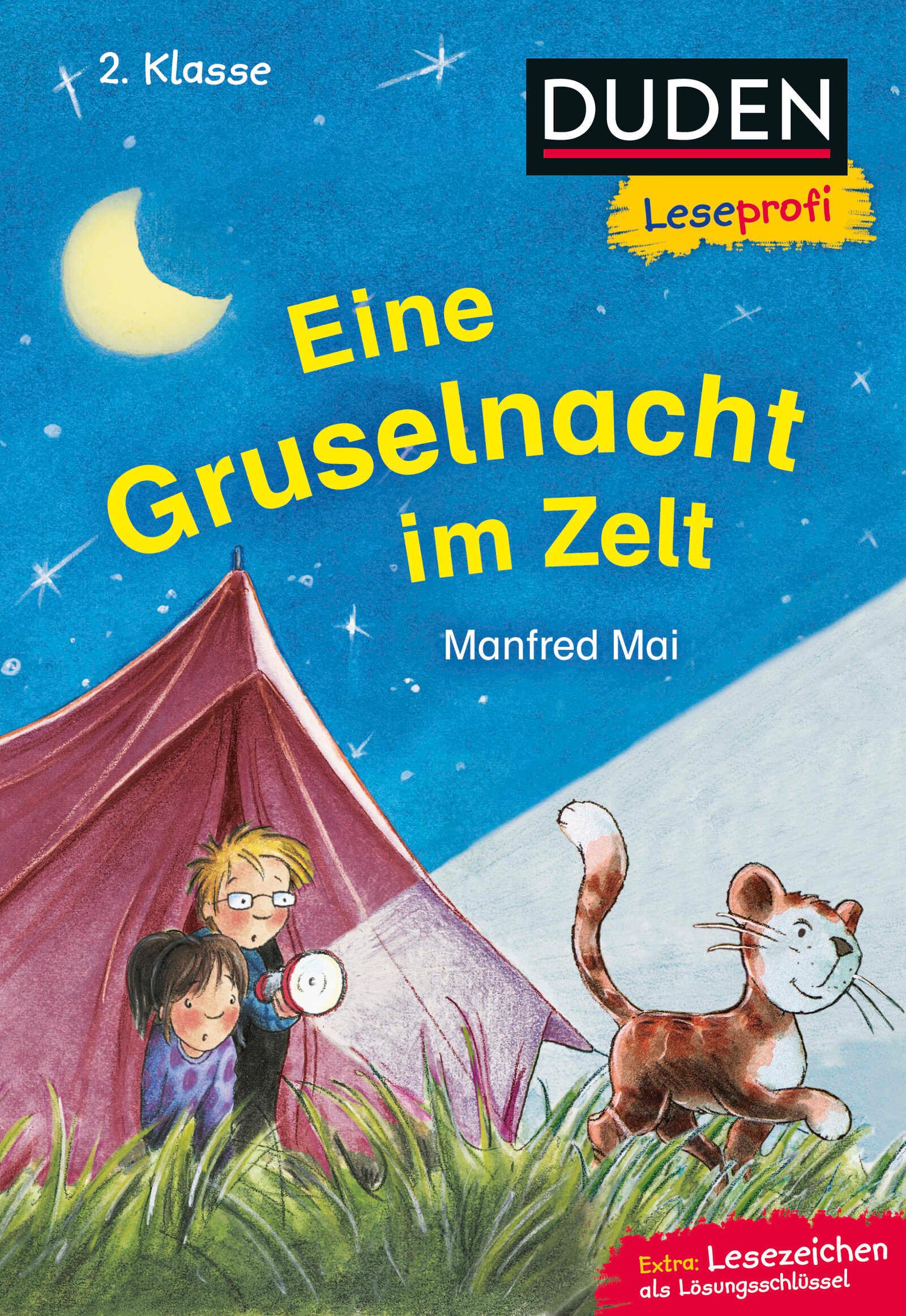 Duden Leseprofi - Eine Gruselnacht im Zelt, 2. Klasse