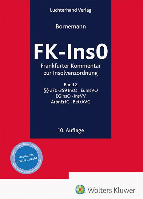 FK-InsO - Kommentar, Band 2