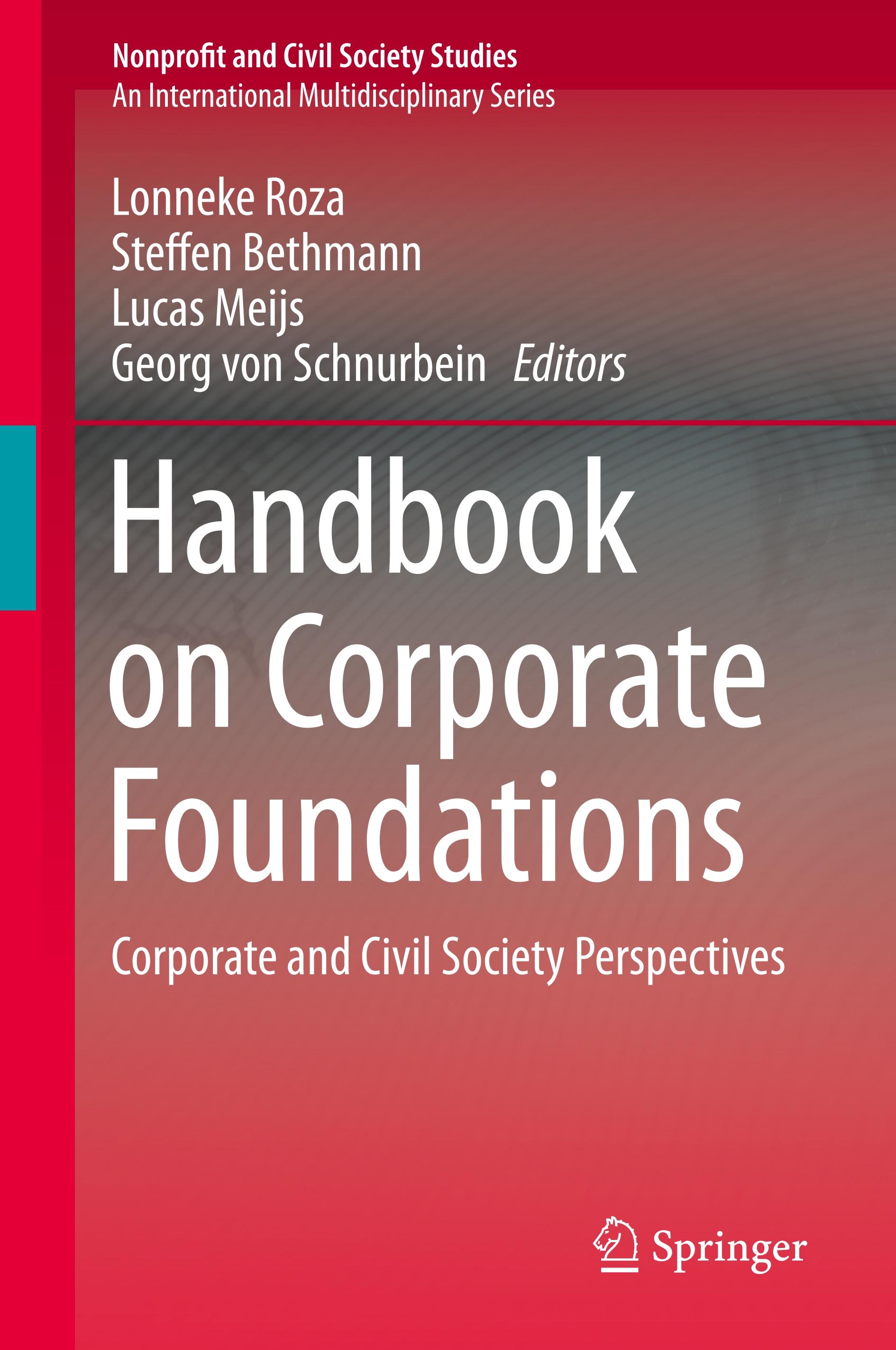 Handbook on Corporate Foundations