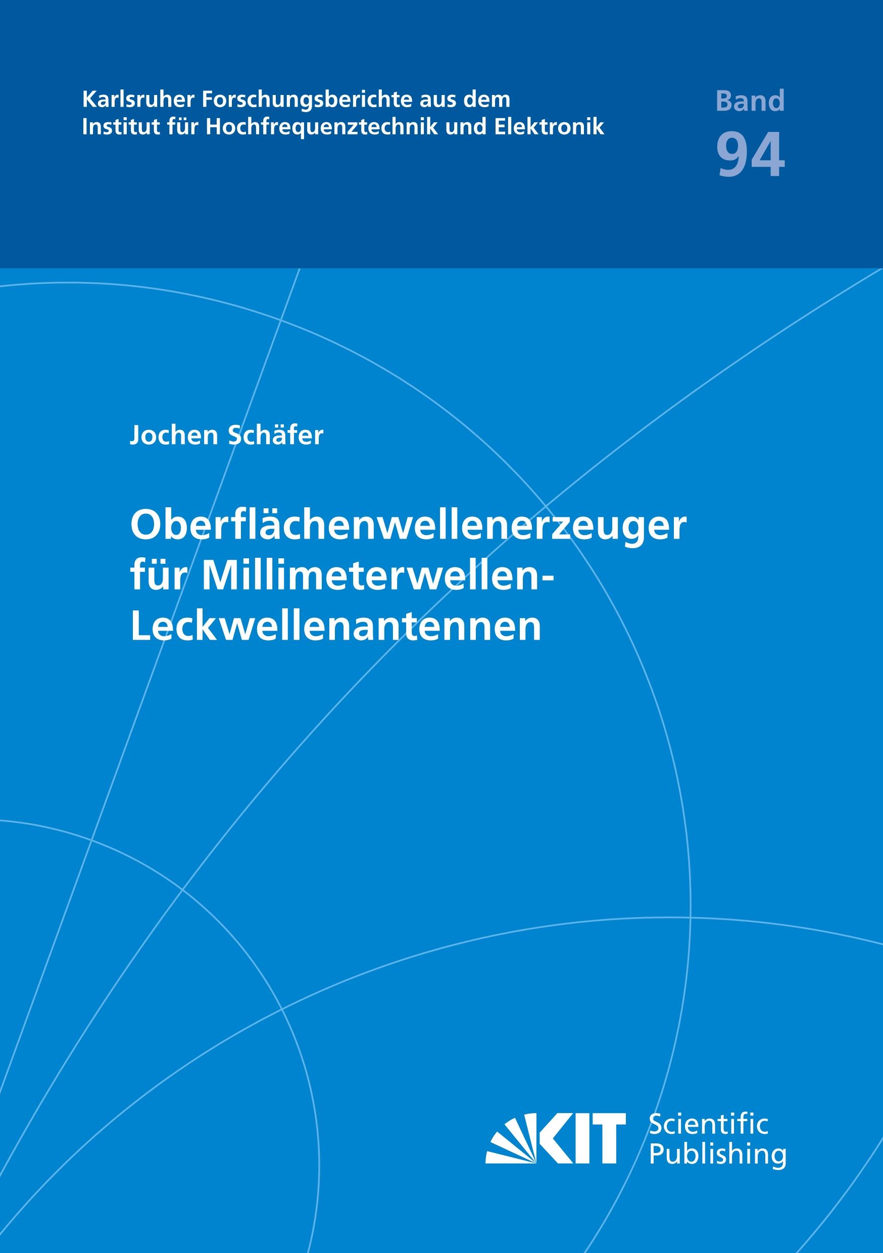 Oberflächenwellenerzeuger für Millimeterwellen-Leckwellenantennen