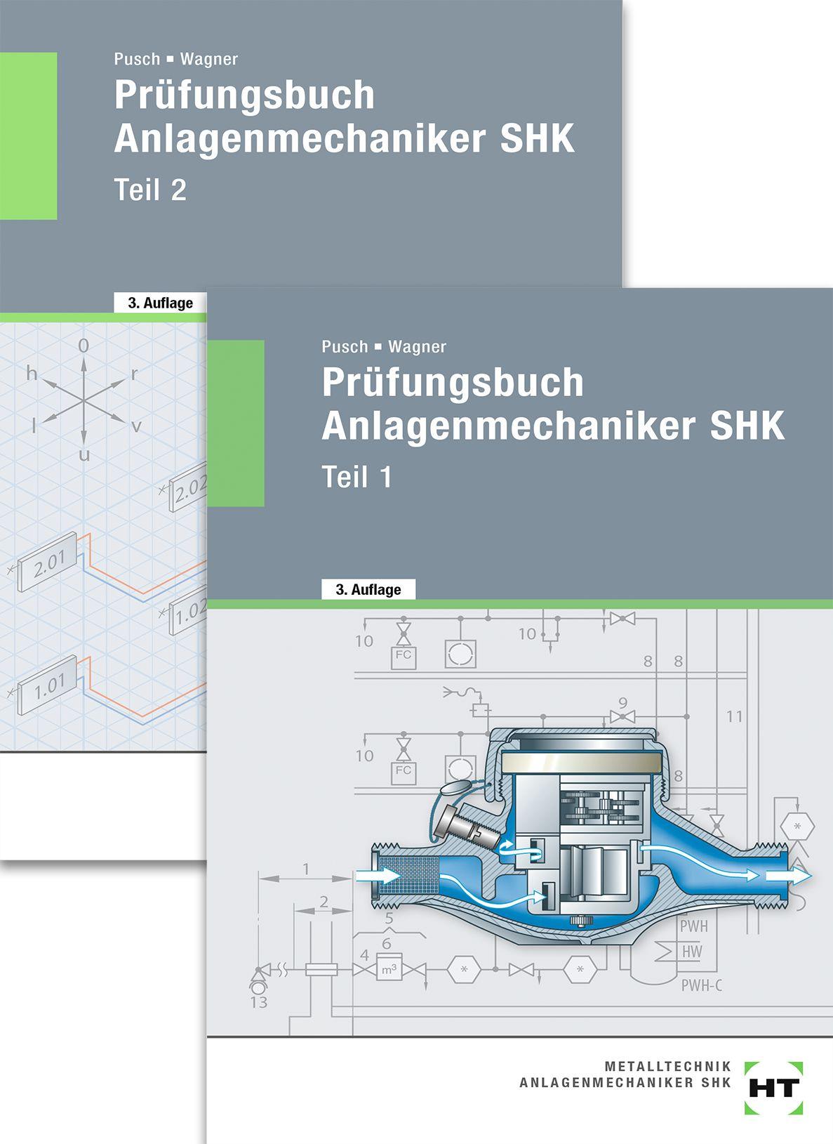 Paketangebot Prüfungsbuch Anlagenmechaniker SHK