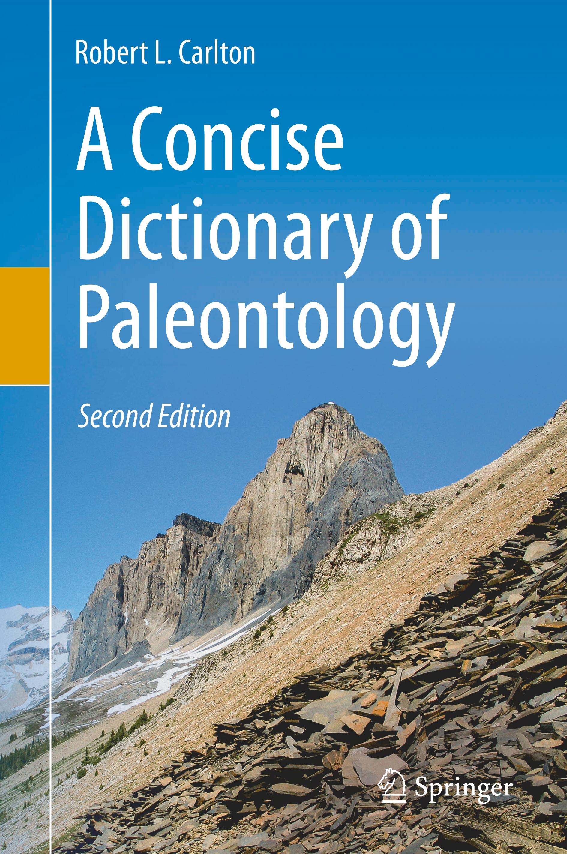 A Concise Dictionary of Paleontology