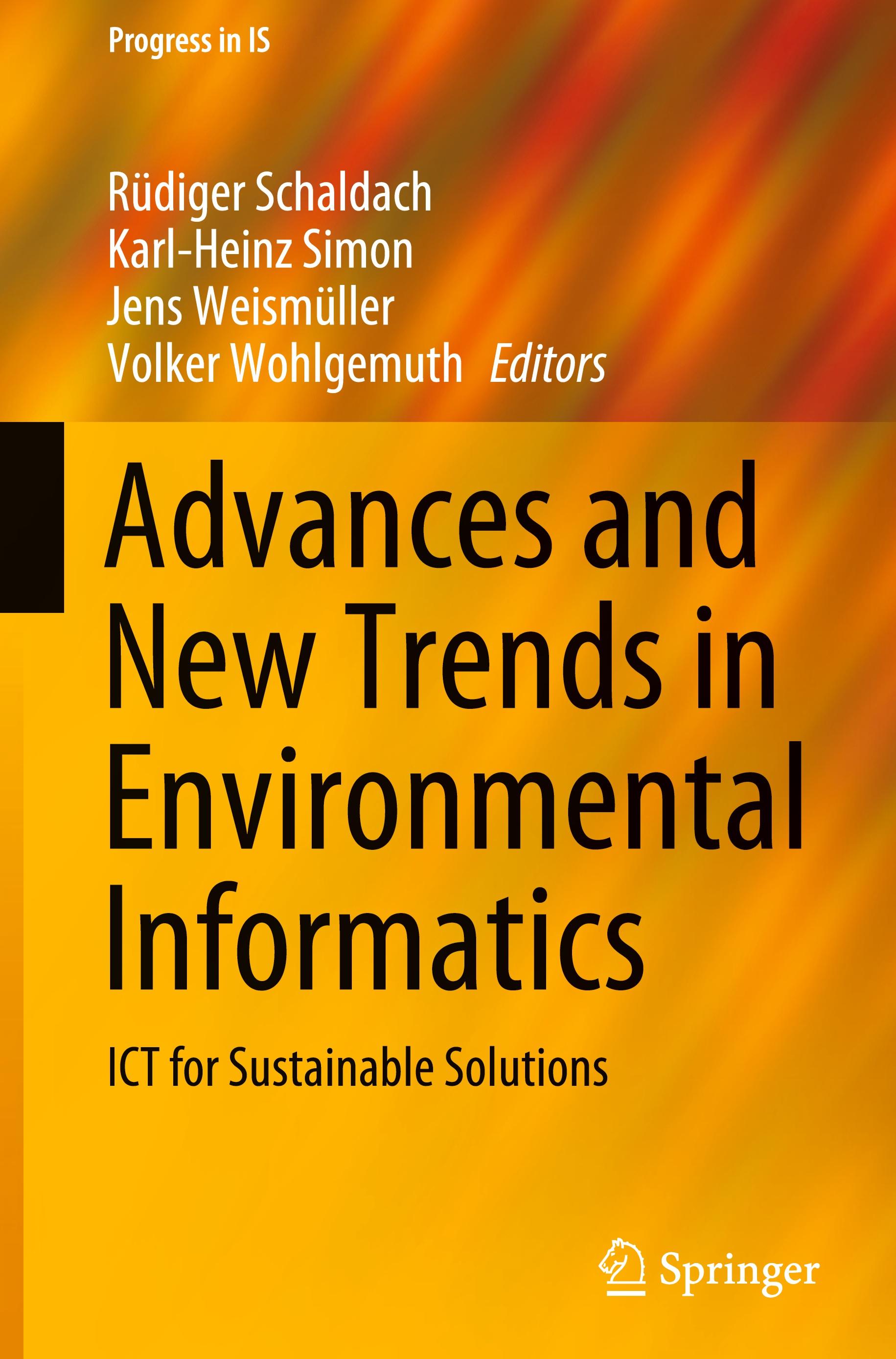 Advances and New Trends in Environmental Informatics