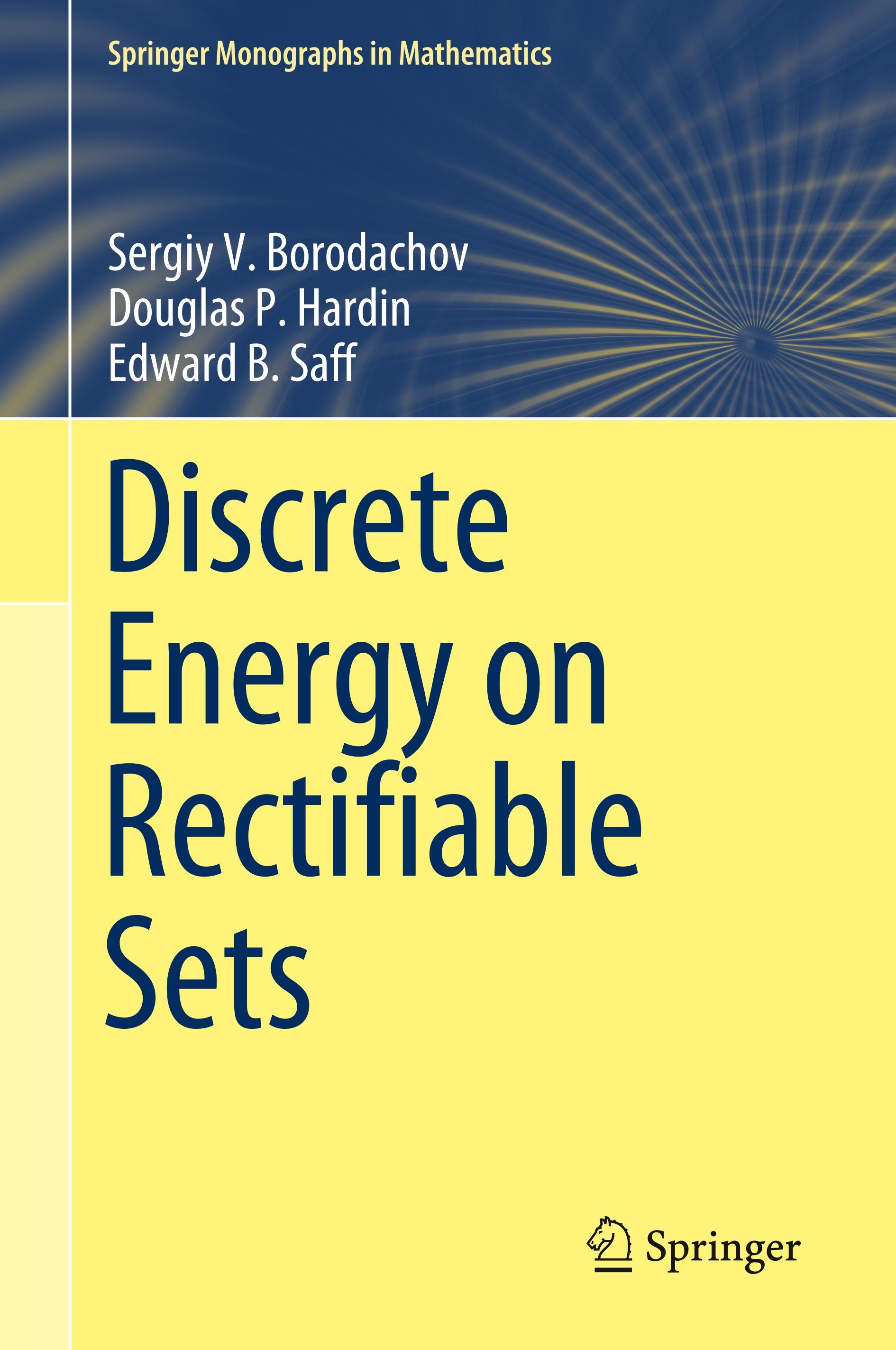 Discrete Energy on Rectifiable Sets