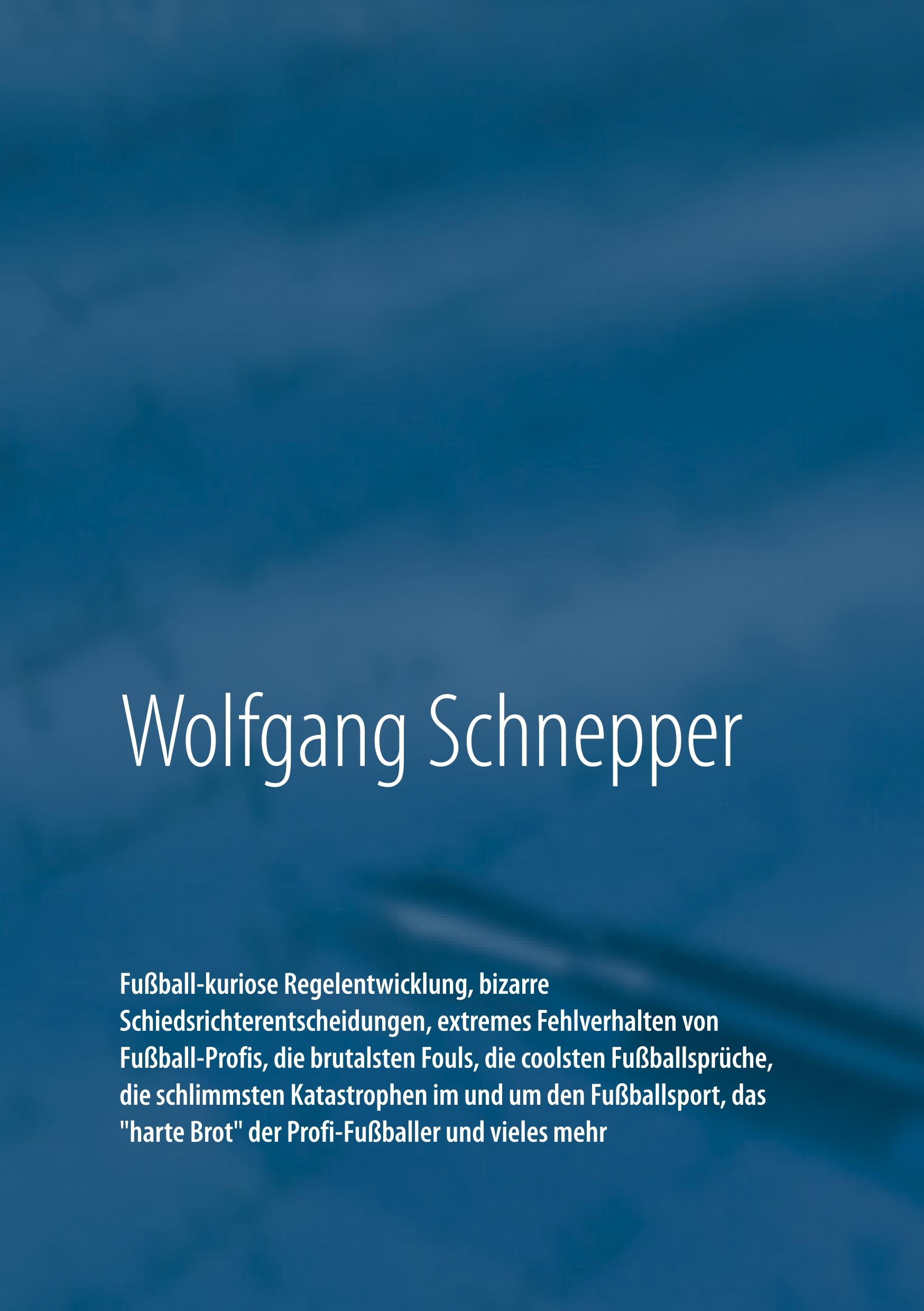 Fußball-kuriose Regelentwicklung, bizarre Schiedsrichterentscheidungen, extremes Fehlverhalten von Fußball-Profis, die brutalsten Fouls, die coolsten Fußballsprüche, die schlimmsten Katastrophen im und um den Fußballsport, das "harte Brot" der Profi-Fußballer und vieles mehr