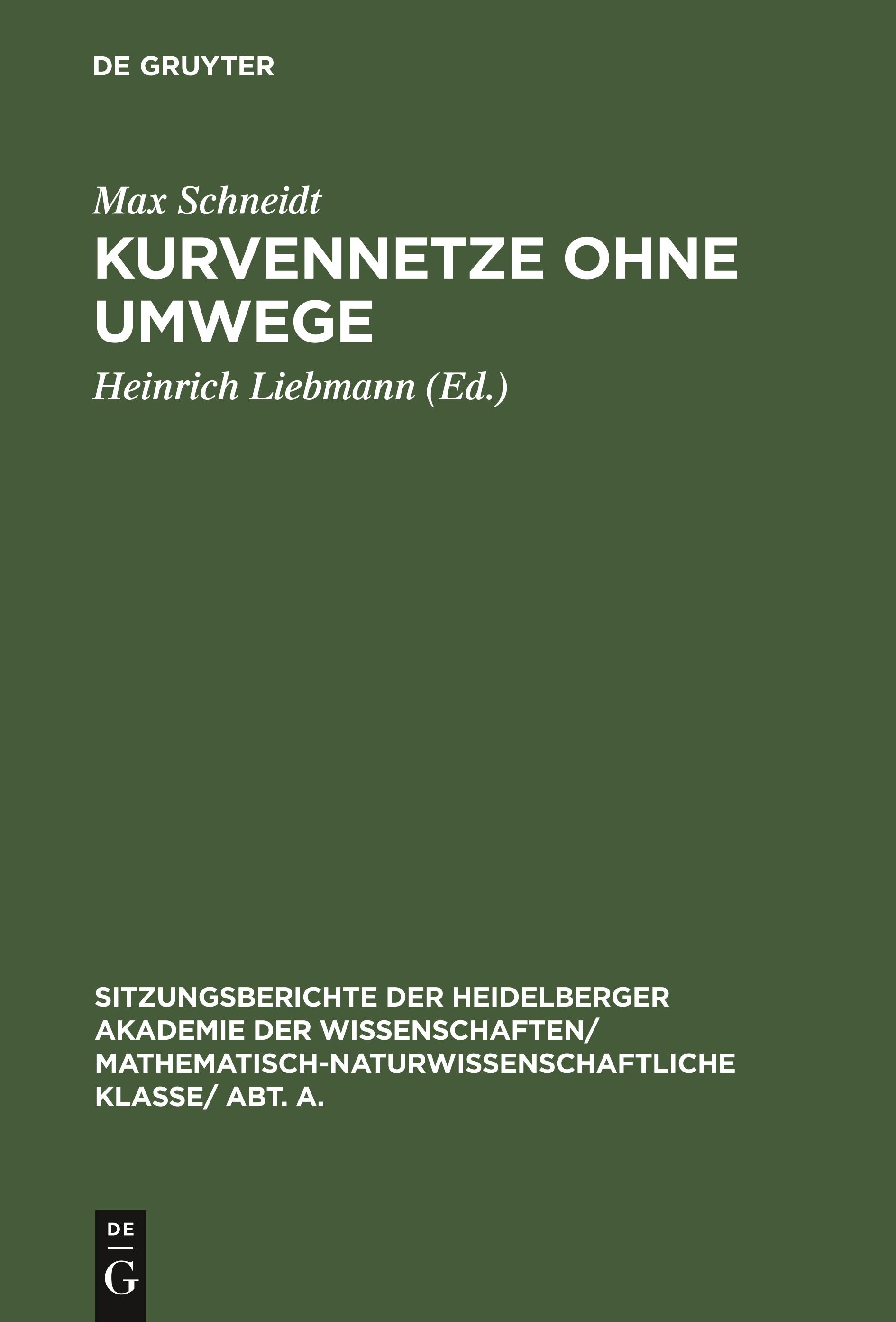 Kurvennetze ohne Umwege